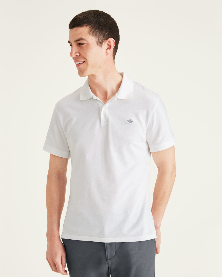 (image for) Top-Level Rib Collar Polo (Big and Tall)